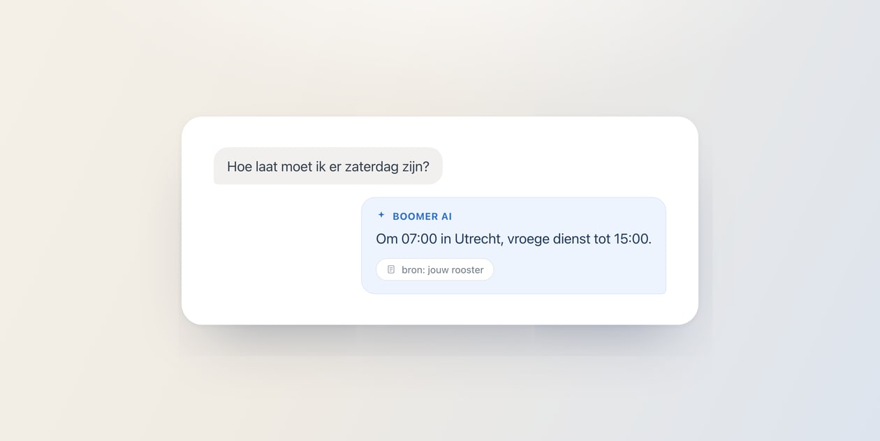 Hoe onze AI weet wát hij moet antwoorden