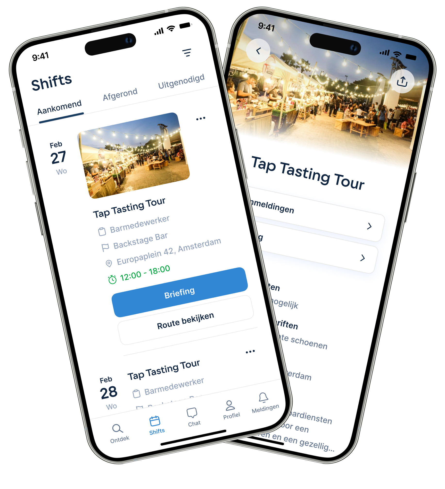 Boomer interface mockup